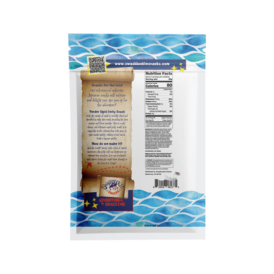 Tender Squid Jerky 4.23oz (120g)