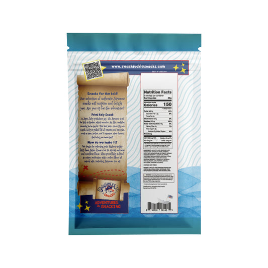 Crispy Tempura Kelp Snack Chips Original Flavor 5.29oz (150g)