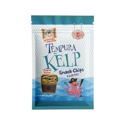 Crispy Tempura Kelp Snack Chips Original Flavor 5.29oz (150g)